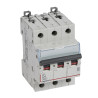 408084 Legrand DX3 - Disjoncteur triphasé 4A 3P D4 6000A/10kA - Courbe D - 400V - À vis - 3 modules