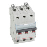 408094 Legrand DX3 - Disjoncteur triphasé 50A 3P D50 6000A/10kA - Courbe D - 400V - À vis - 3 modules
