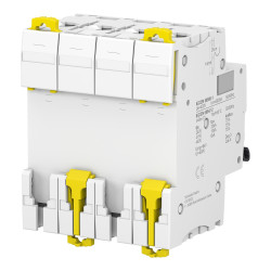 A9F94406 Schneider iC60L - Disjoncteur tétrapolaire 6A - 4P - Courbe C - 15/25kA - Bornes à vis - Acti9 iC60