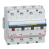 409542 Legrand DX3 - Disjoncteur tétrapolaire 125A 4P D125 10000A/16kA - 400V - Courbe D - À vis - 6 modules