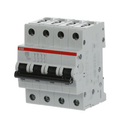 S204 D32 - Disjoncteur tétrapolaire ABB 32A - 4P - Courbe D - 6/10kA - Bornes à vis - 2CDS254001R0321 - 352466