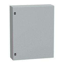 NSYCRN108250 Armoire électrique Schneider métallique étanche IP66 - HxLxP 1000x800x250mm - Sans plaque de montage - Spacial CRN