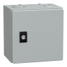 NSYCRN22150 Coffret électrique en métal étanche IP66 - HxLxP 200x200x150mm - Sans plaque de montage - Schneider Spacial CRN