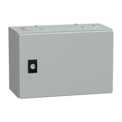 NSYCRN23150 Coffret électrique en métal étanche IP66 - HxLxP 200x300x150mm - Sans plaque de montage - Schneider Spacial CRN