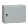 NSYCRN34200 Coffret électrique en métal étanche IP66 - HxLxP 300x400x200mm - Sans plaque de montage - Schneider Spacial CRN