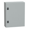 NSYCRN54150 Coffret électrique en métal étanche IP66 - HxLxP 500x400x150mm - Sans plaque de montage - Schneider Spacial CRN