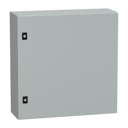 NSYCRN66200 Coffret électrique en métal étanche IP66 - HxLxP 600x600x200mm - Sans plaque de montage - Schneider Spacial CRN