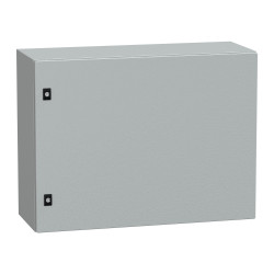 NSYCRN68300 Coffret électrique en métal étanche IP66 - HxLxP 600x800x300mm - Sans plaque de montage - Schneider Spacial CRN