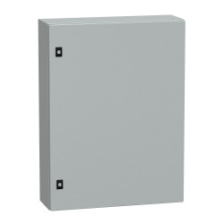 NSYCRN86200 Armoire électrique Schneider métallique étanche IP66 - HxLxP 800x600x200mm - Sans plaque de montage - Spacial CRN