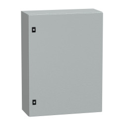 NSYCRN86250 Armoire électrique Schneider métallique étanche IP66 - HxLxP 800x600x250mm - Sans plaque de montage - Spacial CRN