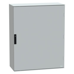 NSYPLM108G Schneider - Armoire Thalassa PLM 1056x852x350 - étanche IP66 - IK10 - Polyester - RAL 7035 - PanelSet PLM