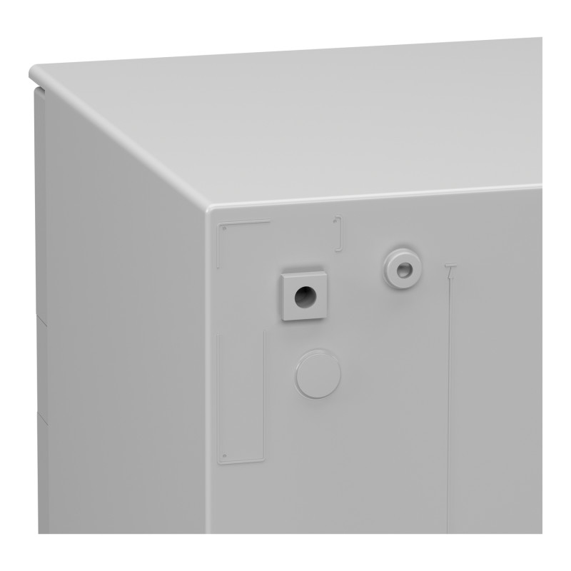 NSYPLM108TG Schneider - Coffret Thalassa 1056x852x350 avec porte transparente - étanche IP66 - IK08 - RAL 7035 - PanelSet PLM