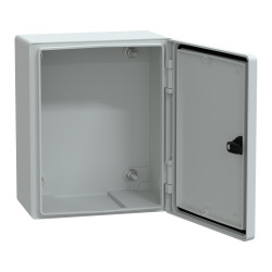 NSYPLM3025G Schneider - Coffret Thalassa PLM 308x250x160 - étanche IP66 - IK10 - Coffret polyester - RAL 7035 - PanelSet PLM
