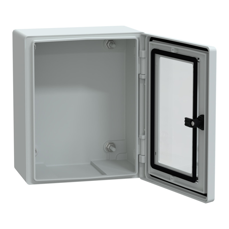 NSYPLM3025TG Schneider - Coffret Thalassa 308x250x160 avec porte transparente - étanche IP66 - IK08 - RAL 7035 - PanelSet PLM