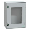 NSYPLM43TG Schneider - Coffret Thalassa 430x330x200 avec porte transparente - étanche IP66 - IK08 - RAL 7035 - PanelSet PLM