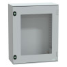 NSYPLM54TG Schneider - Coffret Thalassa 530x430x200 avec porte transparente - étanche IP66 - IK08 - RAL 7035 - PanelSet PLM
