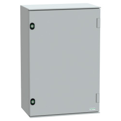 NSYPLM64G Schneider - Coffret Thalassa PLM 647x436x250 - étanche IP66 - IK10 - Coffret polyester - RAL 7035 - PanelSet PLM