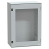 NSYPLM75TG Schneider - Coffret Thalassa 747x536x300 avec porte transparente - étanche IP66 - IK08 - RAL 7035 - PanelSet PLM