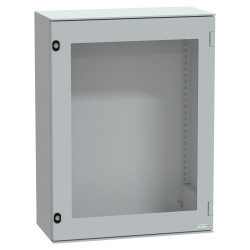 NSYPLM86TG Schneider - Coffret Thalassa 847x636x300 avec porte transparente - étanche IP66 - IK08 - RAL 7035 - PanelSet PLM