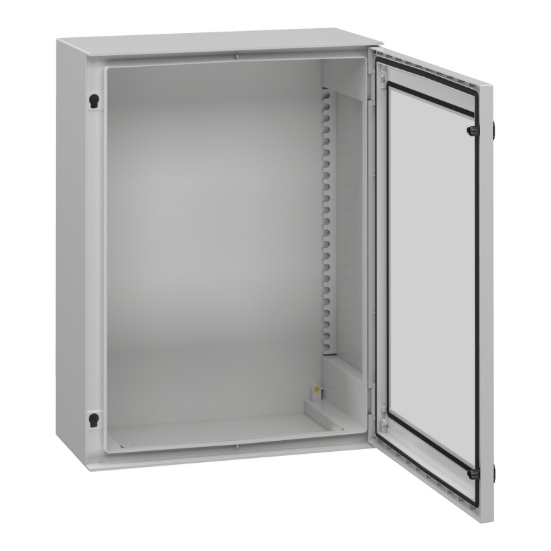 NSYPLM86TG Schneider - Coffret Thalassa 847x636x300 avec porte transparente - étanche IP66 - IK08 - RAL 7035 - PanelSet PLM