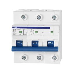 B10C3080A IMO - Disjoncteur triphasé 80A - 3P - 10kA - courbe C - Bornes vis/vis - 4,5 modules - Classe 3