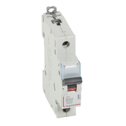 407437 Legrand DX3 - Disjoncteur unipolaire 50A 1P B50 6000A/10kA - Courbe B - 230V - À vis - 1 module