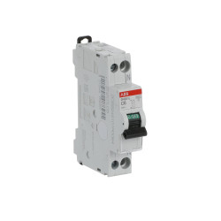 SN201-L C6 - Disjoncteur phase neutre ABB 6A - 1P+N - Courbe C - 4,5/6kA - Bornes à vis - 2CSS245101R0064