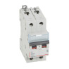 408037 Legrand DX3 - Disjoncteur bipolaire 63A 2P D63 6000A/10kA - Courbe D - 230V - À vis - 2 modules