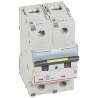 409458 Legrand DX3 - Disjoncteur bipolaire 80A 2P D80 10000A/16kA - 230V - Courbe D - À vis - 3 modules